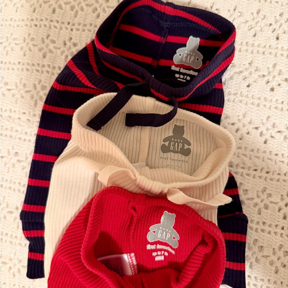 Baby Girls Preemie Outfits Sets Hearts Stripes Strawberries Bundle - Picture 8 of 9